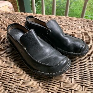 Real Leather Born Mules